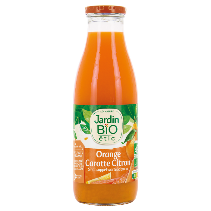 Boho Cosmetics Jus Orange Carotte Citron - Bio - Jardin BiO étic