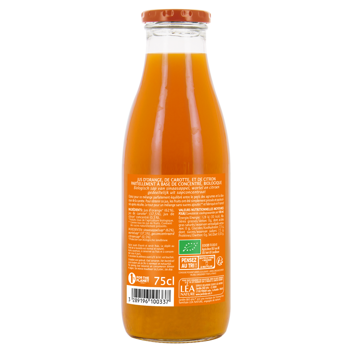 Boho Cosmetics Jus Orange Carotte Citron - Bio - Jardin BiO étic