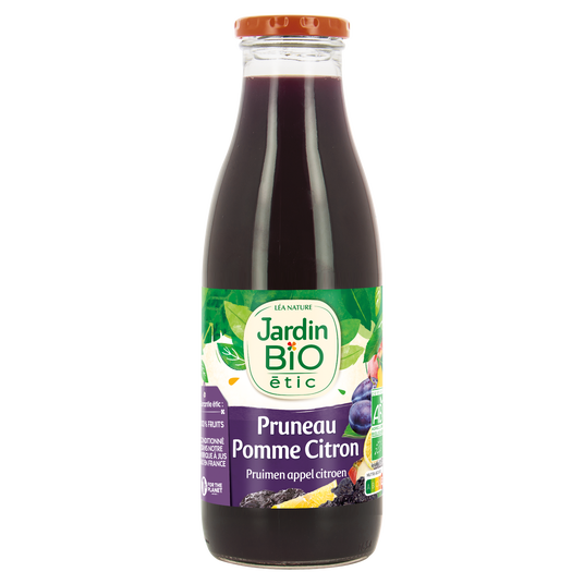 boho cosmetics Jus Pruneau Pomme Citron - bio - Jardin BiO étic