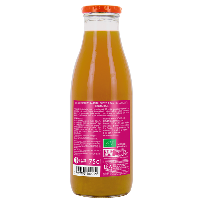 Boho Cosmetics Jus Vitalité 12 Fruits - Bio - Jardin BiO étic