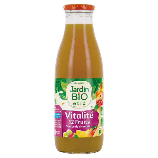 boho cosmetics Jus Vitalité 12 fruits - bio - Jardin BiO étic