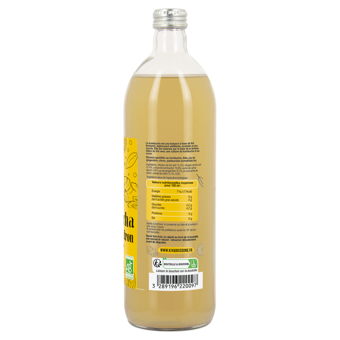 Boho Cosmetics Kombucha Citron Gingembre - Kiva By Léa Nature