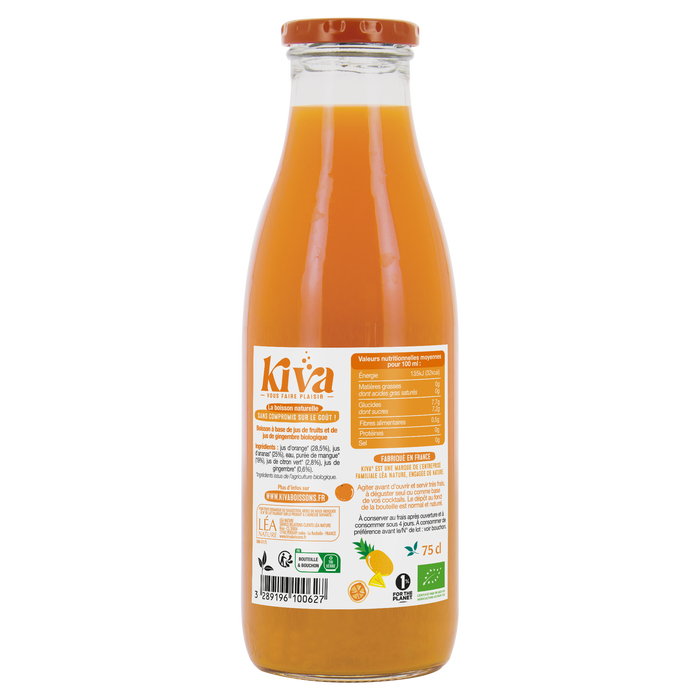 Boho Cosmetics KV Planteur - Orange Ananas Mangue - Kiva