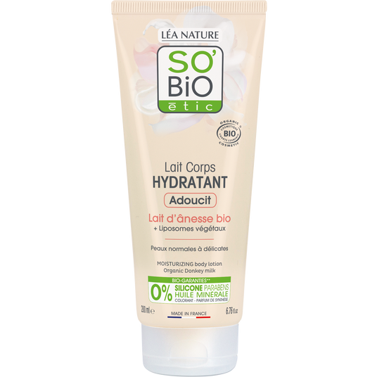 boho cosmetics Lait Corps Hydratant - Mon lait d'Ânesse - LEA NATURE SO BiO étic