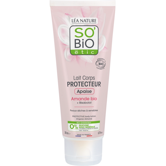 boho cosmetics Lait Corps Protecteur Amande Bio - SO'BiO étic