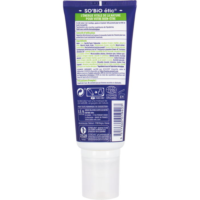 Boho Cosmetics Lait Corps Protecteur Citronnelle - SO'BiO étic