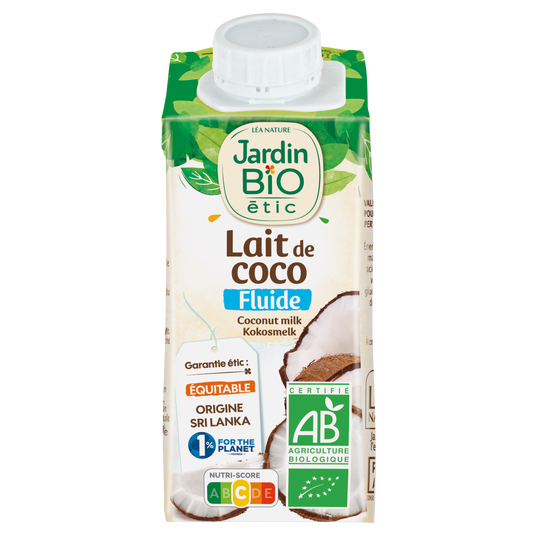 boho cosmetics Lait de Coco fluide 200ml - Jardin BiO étic