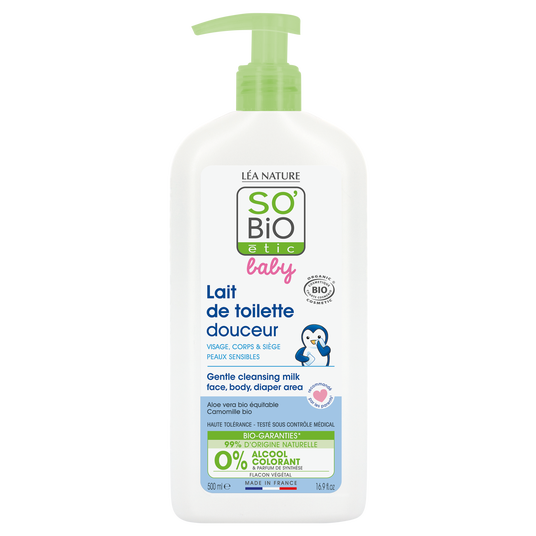boho cosmetics Lait de toilette douceur - SO'BiO étic