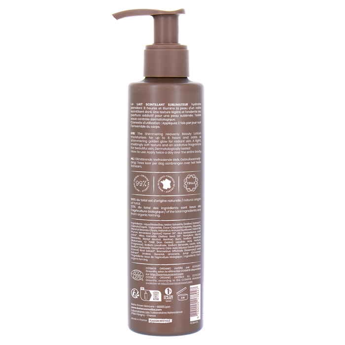 Boho Cosmetics Lait Scintillant Sublimateur Bio Gold Boho Green Skincare