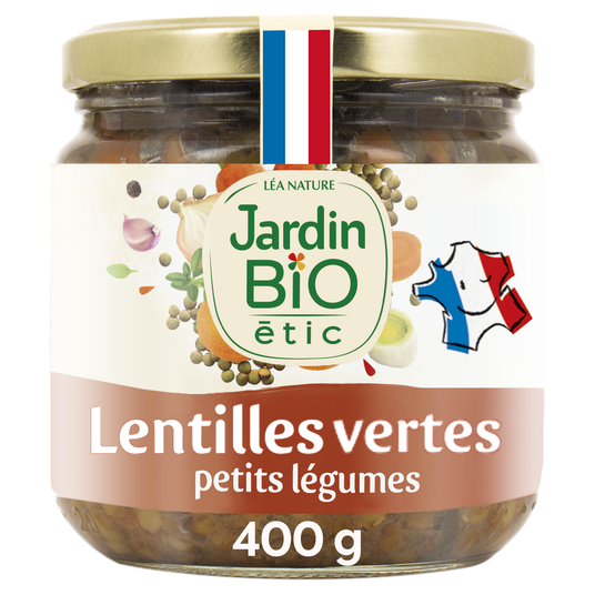 boho cosmetics Lentilles cuisinées légumes - Jardin Bio Étic