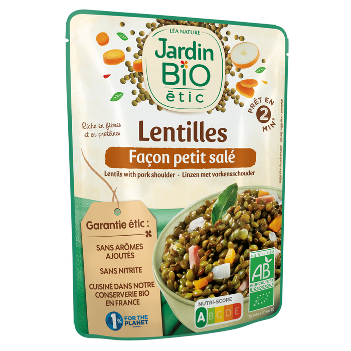 Boho Cosmetics Lentilles Façon Petit Salé Bio - Jardin Bio Étic
