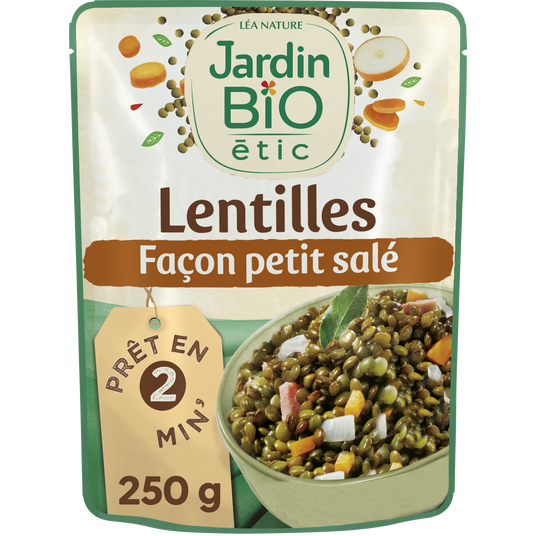 boho cosmetics Lentilles façon petit salé bio - Jardin Bio Étic