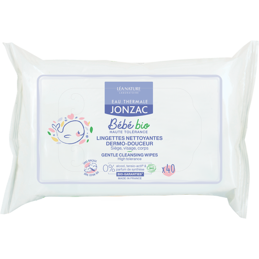 boho cosmetics Lingettes nettoyantes dermo-douceur - Eau Thermale de Jonzac