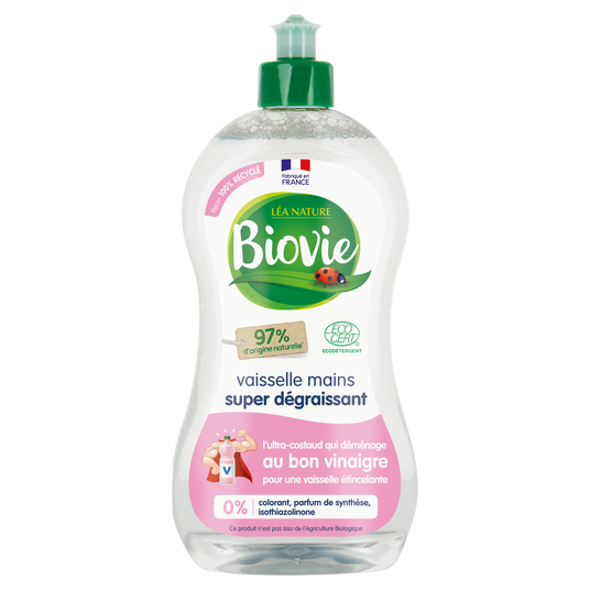 boho cosmetics Liquide vaisselle et mains au vinaigre bio senteur fruits rouges - Biovie