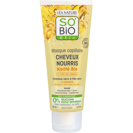 boho cosmetics Maque capillaire cheveux nourris Karité Bio - SO'BiO étic