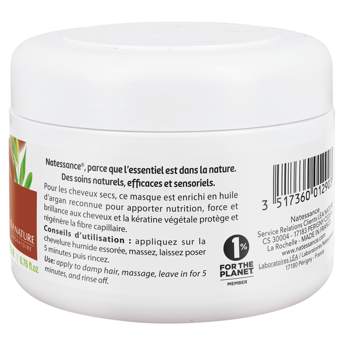 Boho Cosmetics Masque Capillaire Argan Et Kératine Végétale - Natessance