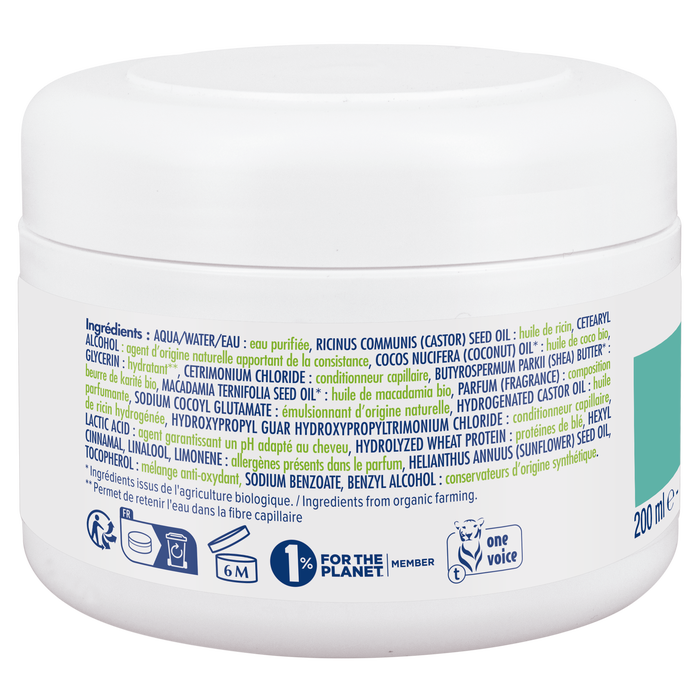 Boho Cosmetics Masque Sublimateur Régénérant à L'huile De Ricin & Kératine Végétale