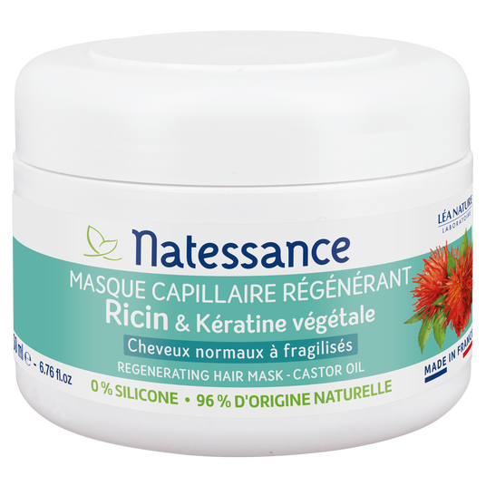 boho cosmetics Masque sublimateur régénérant à l'huile de ricin & kératine végétale