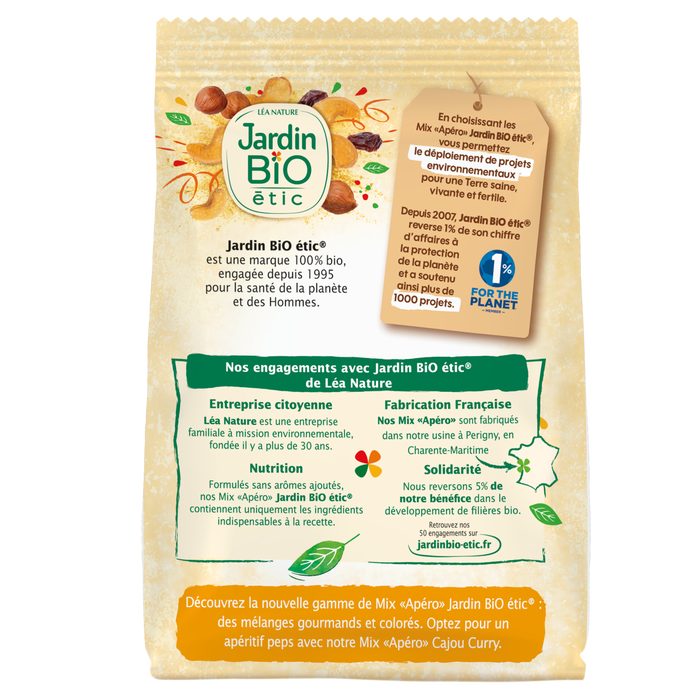 Boho Cosmetics Mix'Apéro Cajou Curry - Jardin BiO étic