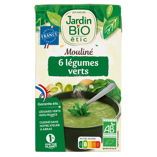 boho cosmetics Mouliné 6 légumes verts - Jardin BiO étic