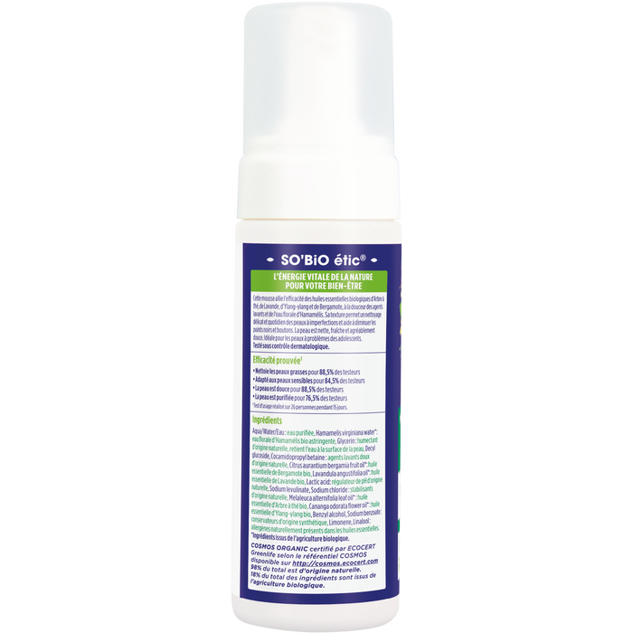 Boho Cosmetics Mousse Nettoyante Purifiante Arbre à Thé - SO'BiO étic