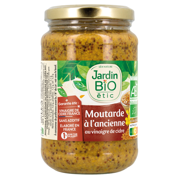 Boho Cosmetics Moutarde à L'ancienne Au Vinaigre De Cidre - Jardin Bio Étic