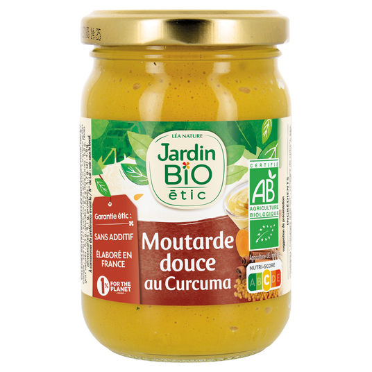 boho cosmetics Moutarde douce au curcuma bio - Jardin Bio Étic
