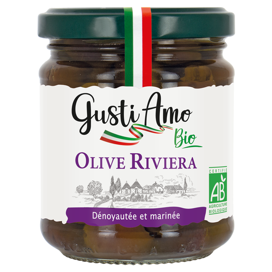 boho cosmetics Olive noire Riviera à l'huile d'Olive - Gusti Amo Bio