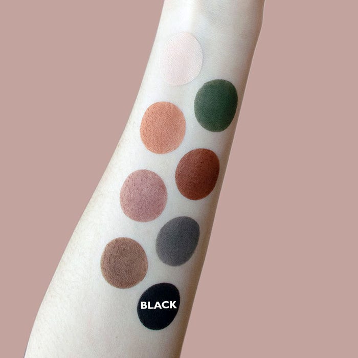 Boho Cosmetics Ombre à Paupières Bio Mate 158 Black Boho Green Make-Up