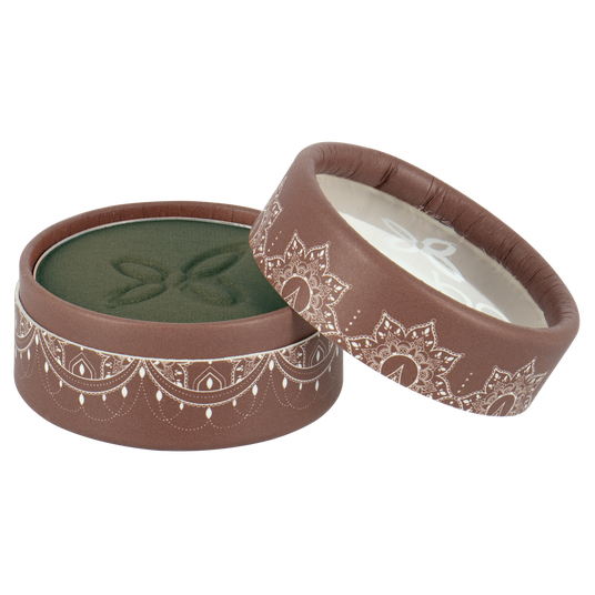 boho cosmetics Ombre à paupières bio mate Kaki Boho Green Make-Up