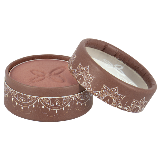 boho cosmetics Ombre à paupières bio mate Pink dust Boho Green Make-Up