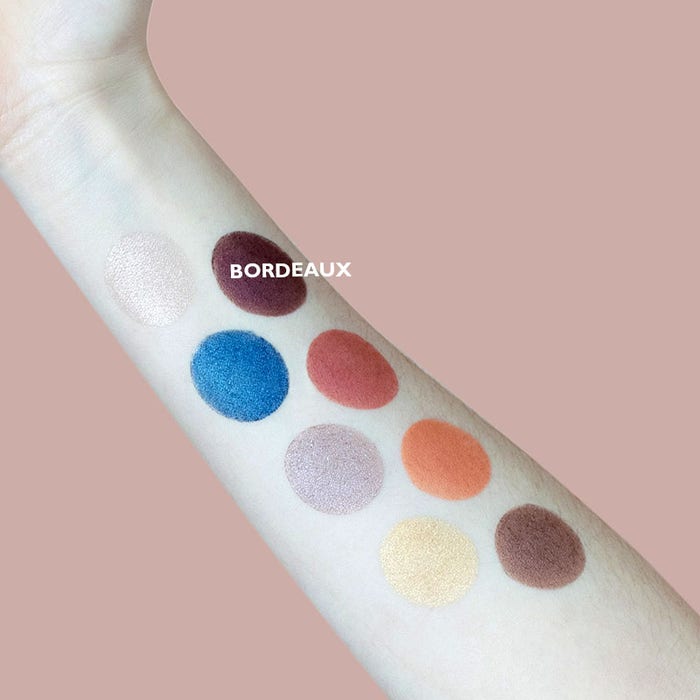 Boho Cosmetics Ombre à Paupières Bio Nacrée Bordeaux Boho Green Make-Up