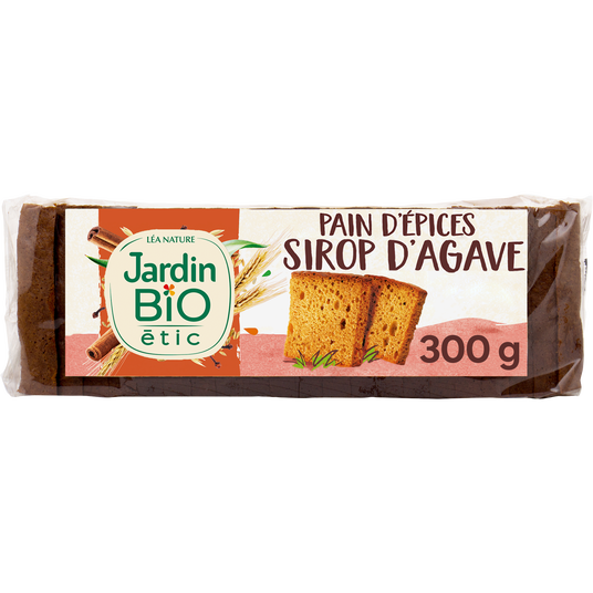 boho cosmetics Pain d'épices au sirop d'agave bio - Jardin Bio Étic