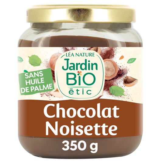 boho cosmetics Pâte à tartiner chocolat noisette bio - Jardin Bio Étic