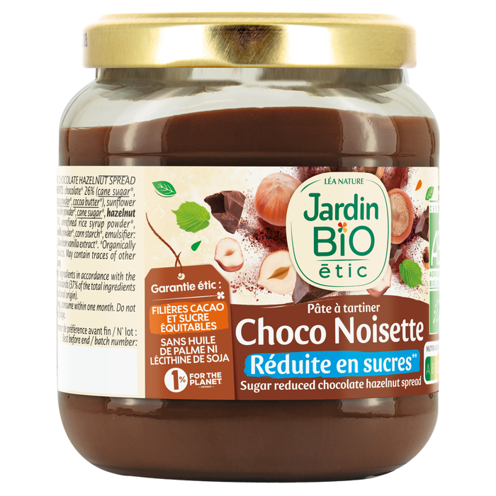 Boho Cosmetics Pâte à Tartiner Chocolat Noisette - Jardin Bio Étic