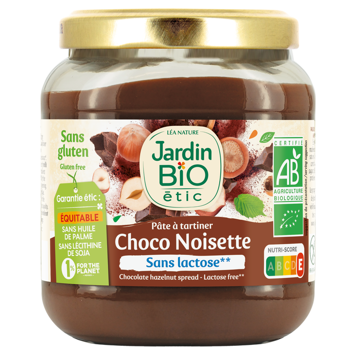Boho Cosmetics Pâte à Tartiner Chocolat Noisette Sans Gluten - Jardin Bio Étic
