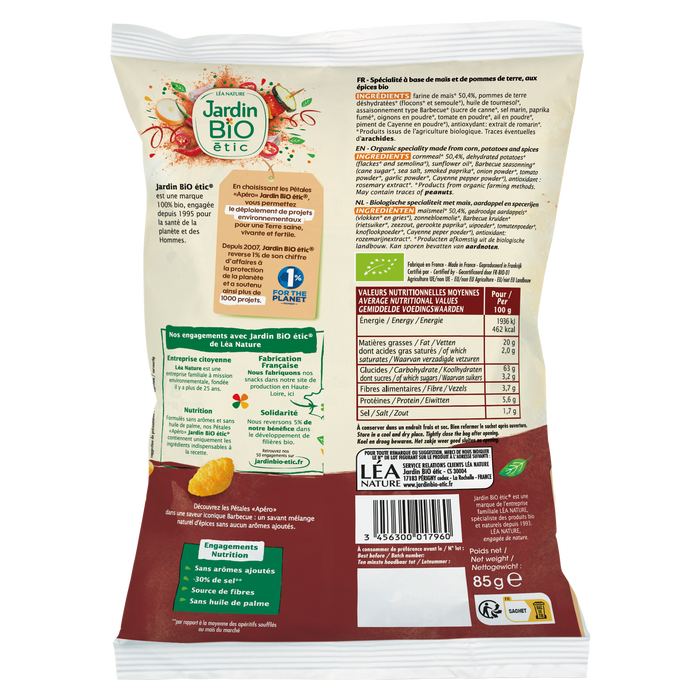 Boho Cosmetics Pétales'Apéro Barbecue - Jardin BiO étic