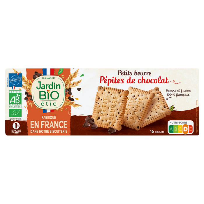 Boho Cosmetics Petits Beurre Pépites De Chocolat 150g - Jardin BiO étic