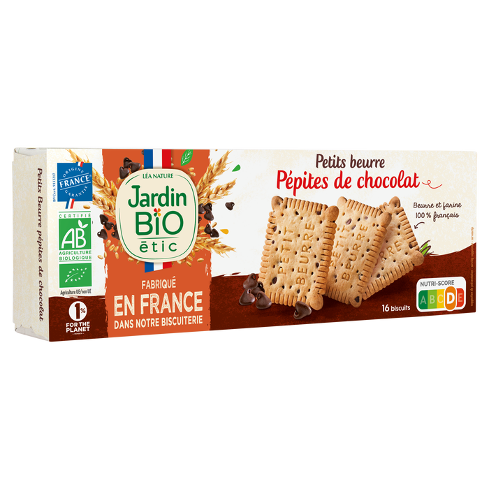 Boho Cosmetics Petits Beurre Pépites De Chocolat 150g - Jardin BiO étic