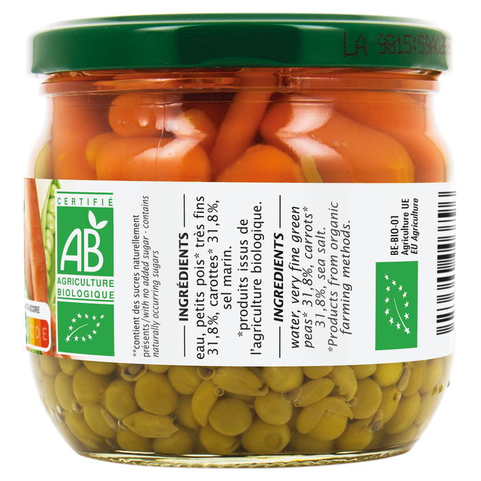 Boho Cosmetics Petits Pois Et Jeunes Carottes Bio - Jardin Bio Étic