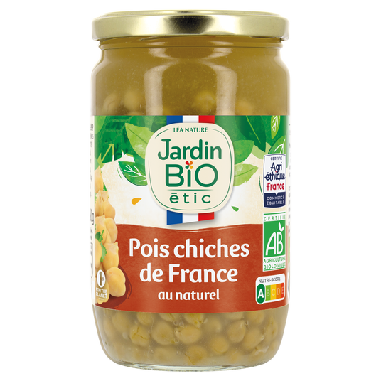 boho cosmetics Pois Chiches au naturel bio - Jardin Bio Étic