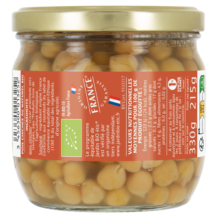 Boho Cosmetics Pois Chiches Au Naturel - Jardin Bio Étic