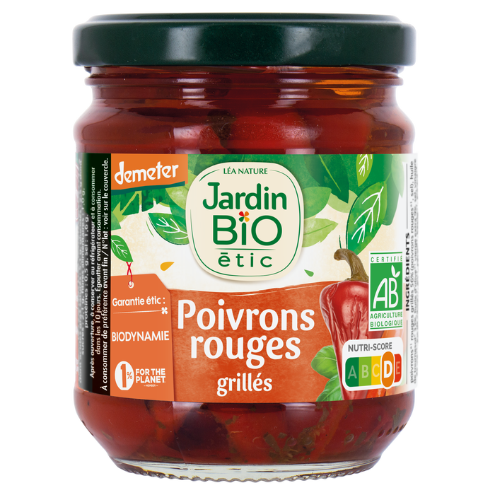 Boho Cosmetics Poivrons Rouges Grillés Bio - Jardin Bio Étic