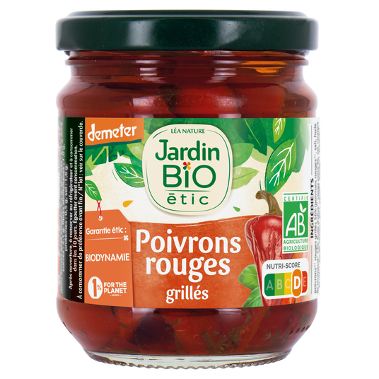 boho cosmetics Poivrons rouges grillés bio - Jardin Bio Étic