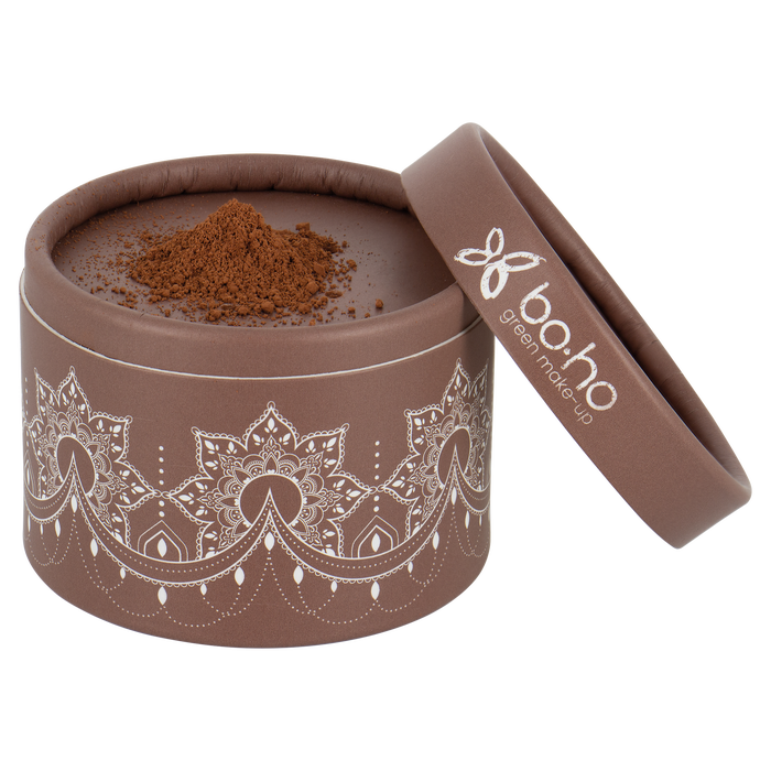 Boho Cosmetics Poudre Libre Minérale Bio Cacao Translucide Boho Green Make-up