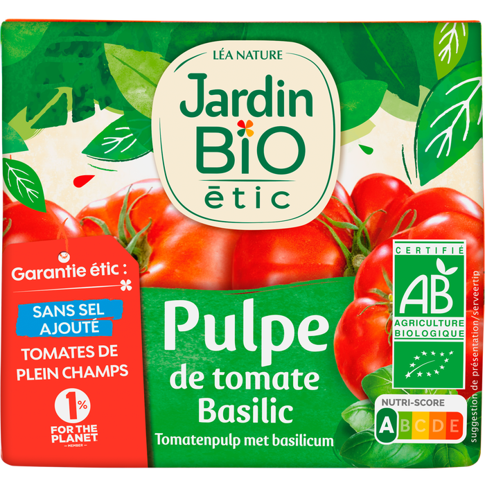 Boho Cosmetics Pulpe De Tomate Au Basilic - Jardin BiO étic