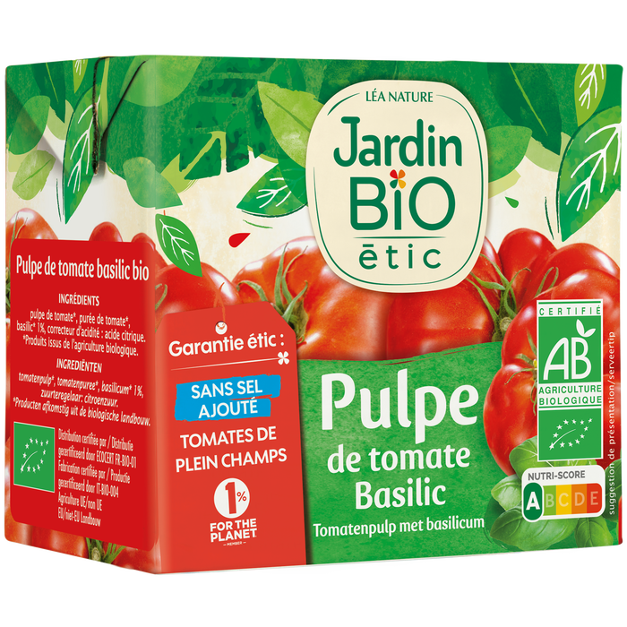 Boho Cosmetics Pulpe De Tomate Au Basilic - Jardin BiO étic