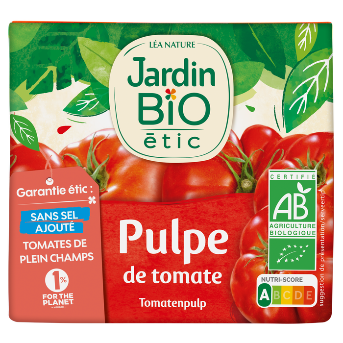 Boho Cosmetics Pulpe De Tomate Sans Sel Ajoute - Jardin Bio Étic