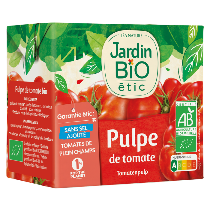 Boho Cosmetics Pulpe De Tomate Sans Sel Ajoute - Jardin Bio Étic