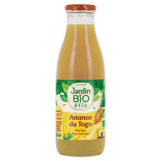 boho cosmetics Pur jus Ananas du Togo bio - Jardin Bio Étic